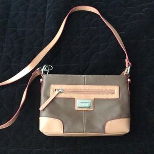 Leather cross body